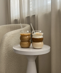 Design glass with 3 bubbles (550ml) | Rio