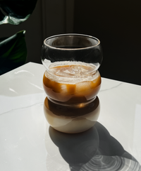 Glass set in bubble design (350ml, 550ml) | Rio