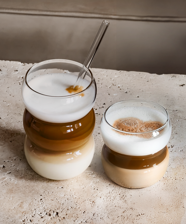 Glass set in bubble design (350ml, 550ml) | Rio