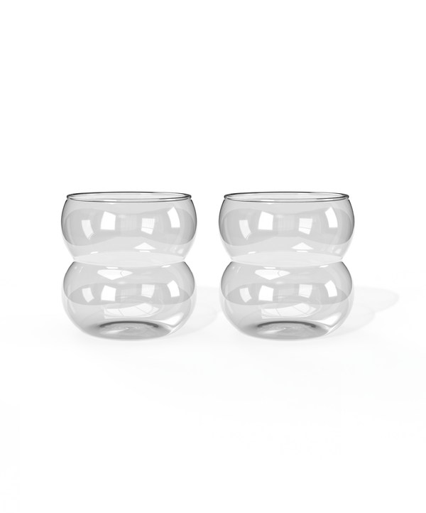 Design glass with 2 bubbles (350ml) | Rio