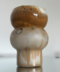 Design glass with two bubbles (500ml) | Tokyo