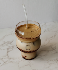 Design glass with two bubbles (500ml) | Tokyo