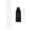 Long glass straws set of 8 | Aris