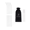 Short glass straws set of 8 | Aris