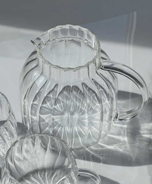 Teekaraffe im Streifen-Design, Serie Norway – Draufsicht