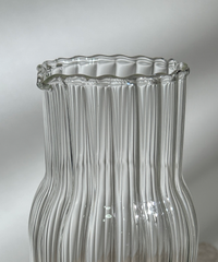 Water carafe in striped design (1300ml) | Norway
