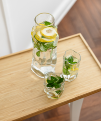 Small & large organic glass with carafe | Alaska