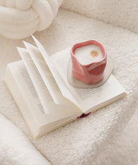 Organic ceramic mug 350ml in pink | Alaska