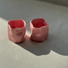 Organic ceramic mug in pink | Alaska