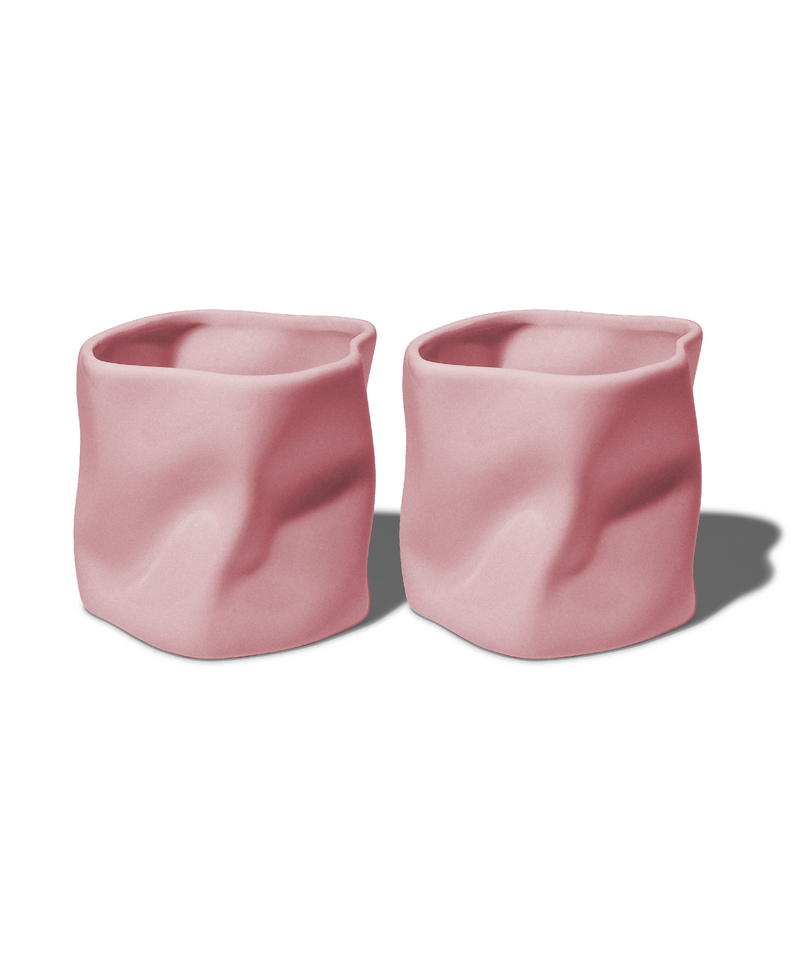 Organischer Keramik Becher in Pink – alaska collection von 7 O'CLOCK