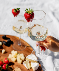 Wine glass in organic design | Alaska