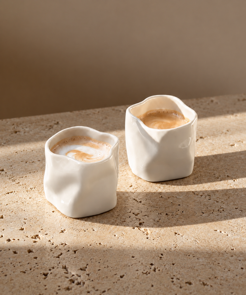 Organic ceramic mug in cream white | Alaska