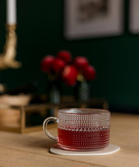 Beaded glass cup | Atlanta