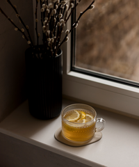 Beaded glass cup | Atlanta