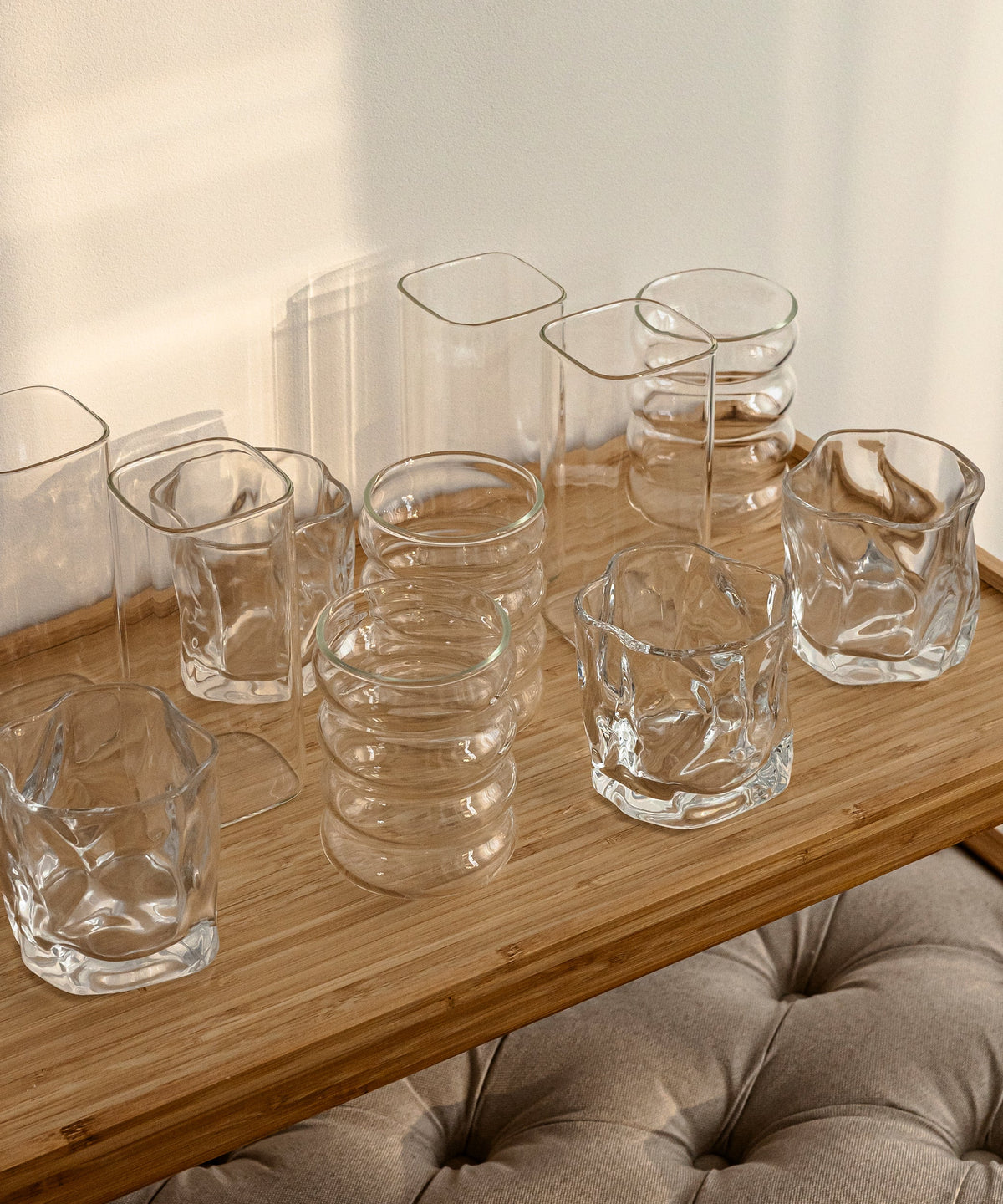 Bestseller Bundle: 12-piece glass set + FREE 4-piece Tokyo glass set