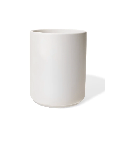Set of 1 cup cream white matt | Nia