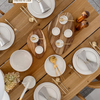 Tableware set in cream white | Nia - 6 people (24 pieces)