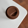 To-Go Cup Silicone Lid Set of 2 Brown | Brooklyn