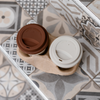 To-Go Cup Silicone Lid Set of 2 Brown | Brooklyn
