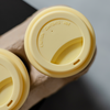 To-Go Cup Silicone Lid Set of 2 Butter Lemon | Brooklyn