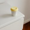 To-Go Cup Silicone Lid Set of 2 Butter Lemon | Brooklyn