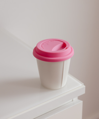 To-Go Becher Silikon-Deckel im 2er Set Pink | Brooklyn