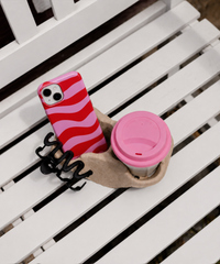 To-Go Becher Silikon-Deckel im 2er Set Pink | Brooklyn