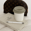 To-Go Cup Silicone Lid Set of 2 Taupe | Brooklyn