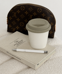 To-Go Becher Silikon-Deckel im 2er Set Taupe | Brooklyn