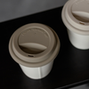 To-Go Cup Silicone Lid Set of 2 Taupe | Brooklyn