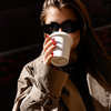 Ceramic To-Go Mug with White Silicone Lid | Brooklyn