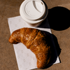 Ceramic To-Go Mug with White Silicone Lid | Brooklyn