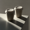 Ceramic To-Go Mug with White Silicone Lid | Brooklyn