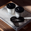 Ceramic To-Go Mug with Black Silicone Lid | Brooklyn