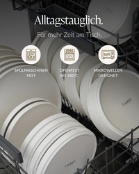Tableware set in cream white | Nia