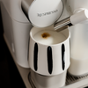 Cappuccino Mug with Black Stripes | Miro