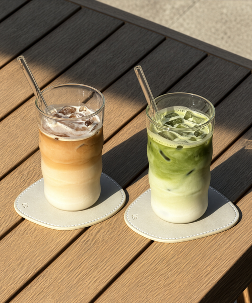 Large Drinking Glass in a Wave Design | Capri