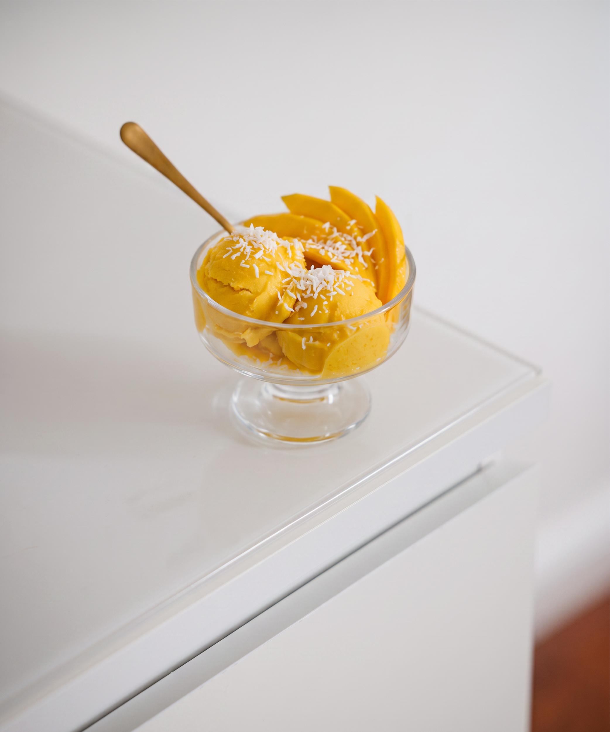 Dessert Schale aus Glas | Drapé
