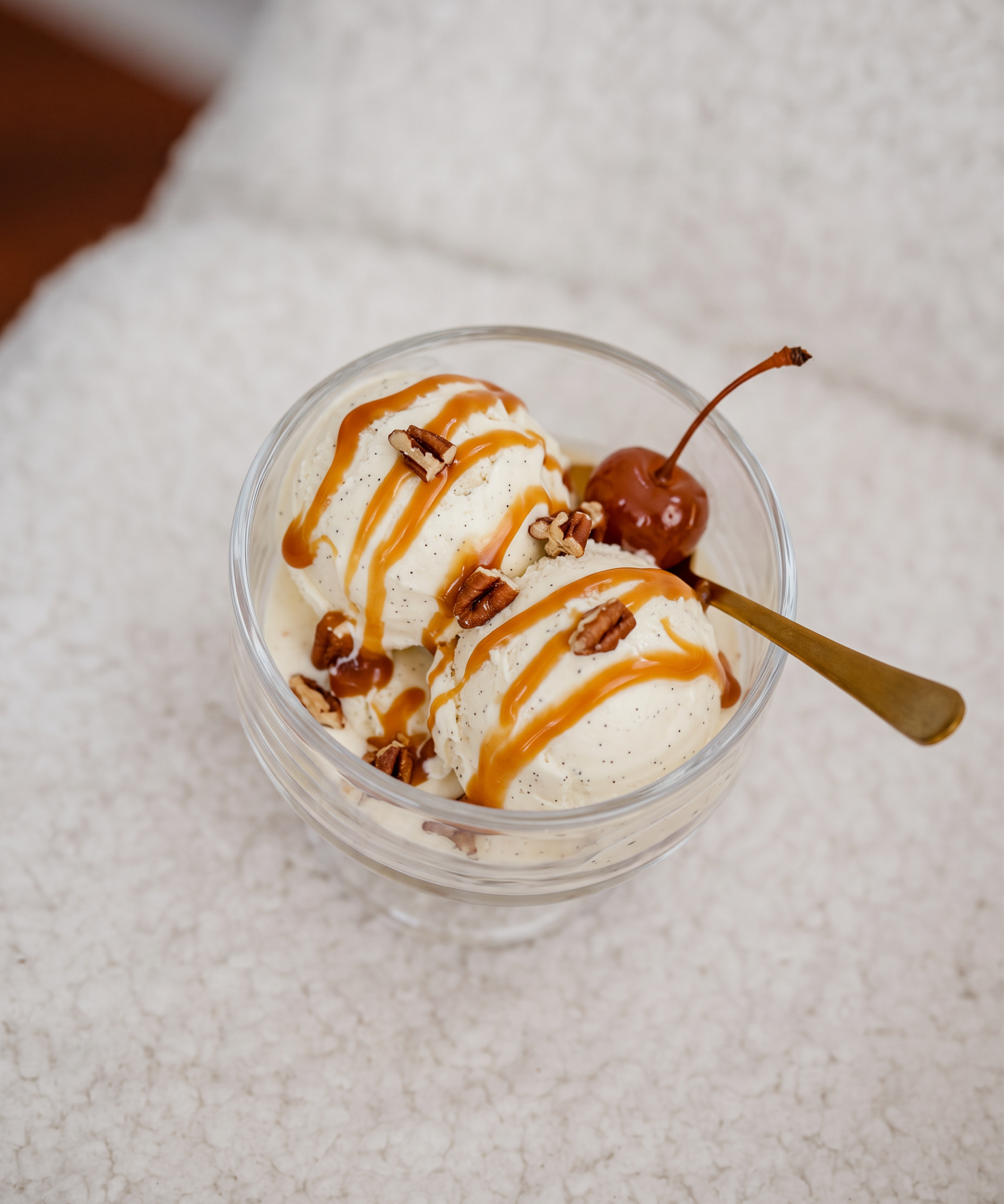 Dessert Schale aus Glas | Drapé