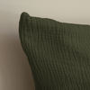 Khaki Muslin Single Sheets | Haven