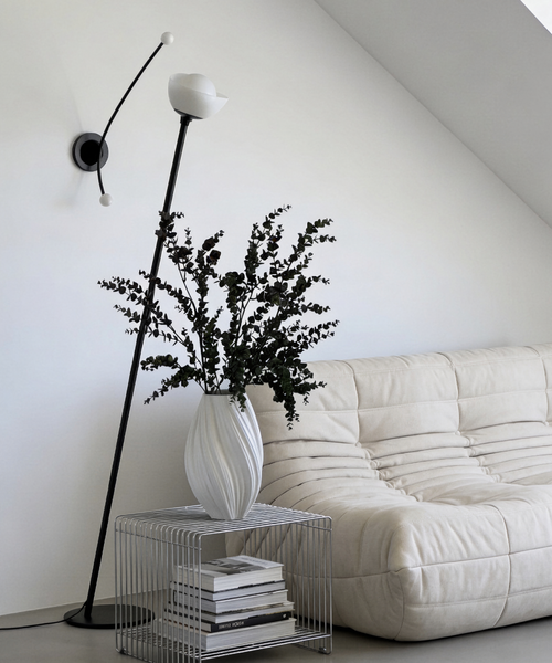 Kunstblumen-Bouquet Eukalyptus 3er in Lila aus der Serie Bloom – Detailansicht