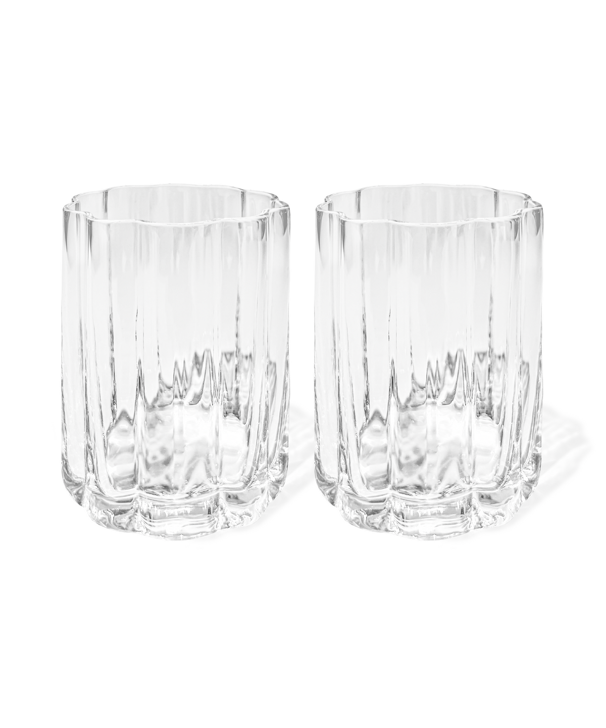 Großes Trinkglas im Blumen-Design – florenz collection von 7 O'CLOCK