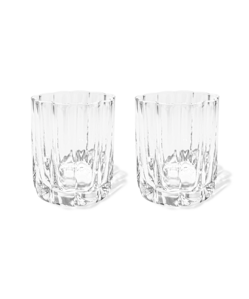Kleines Trinkglas im Blumen-Design – florenz collection von 7 O'CLOCK