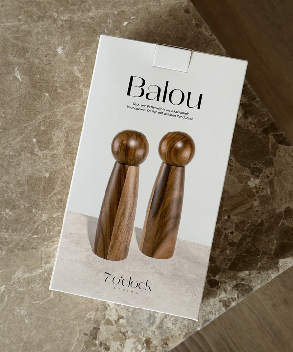Salt and pepper mill modern design | Balou