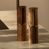 Salt and pepper mill with grooved design | Marlo