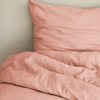 Pink Muslin Single Duvet Cover | Haven