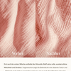 Pink Muslin Single Duvet Cover | Haven