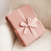 Pink Muslin Single Duvet Cover | Haven