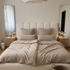 Muslin Pillowcase 40×80cm in Beige | Haven