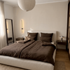 Muslin Pillowcase 40×80cm in Dark Brown | Haven